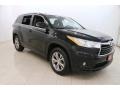 2014 Attitude Black Metallic Toyota Highlander XLE AWD  photo #1