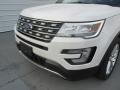 2016 White Platinum Metallic Tri-Coat Ford Explorer Limited  photo #10