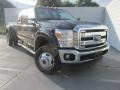 2016 Shadow Black Ford F350 Super Duty XLT Crew Cab 4x4 DRW  photo #2