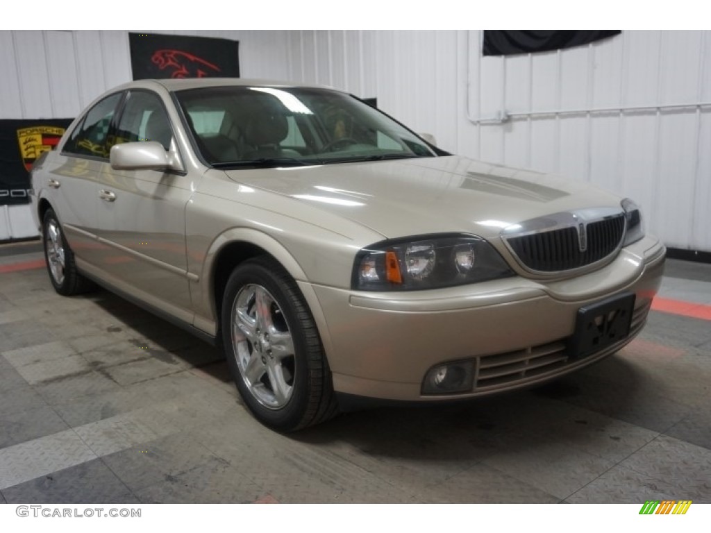 2004 LS V8 - Cashmere Tri-Coat / Dark Stone/Medium Light Stone photo #5