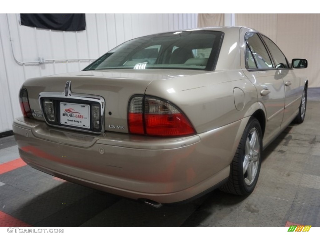 2004 LS V8 - Cashmere Tri-Coat / Dark Stone/Medium Light Stone photo #8