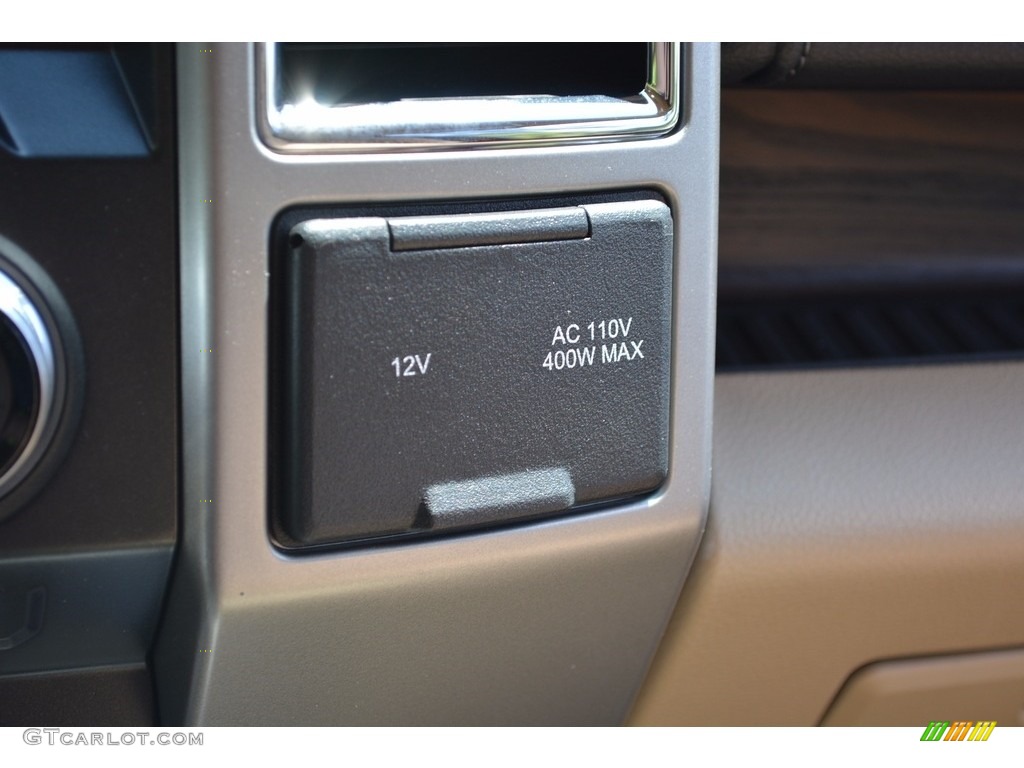 2016 F150 Lariat SuperCrew 4x4 - Ruby Red / Medium Light Camel photo #53
