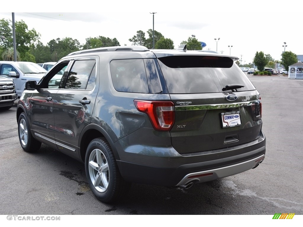 2016 Explorer XLT - Magnetic Metallic / Ebony Black photo #11