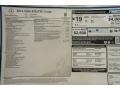 2016 Mercedes-Benz S 550 4Matic Coupe Window Sticker