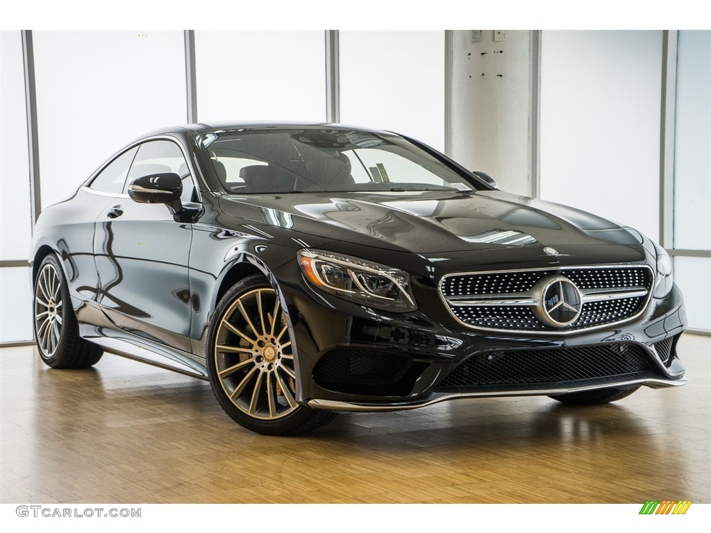 Black 2016 Mercedes-Benz S 550 4Matic Coupe Exterior Photo #113553712