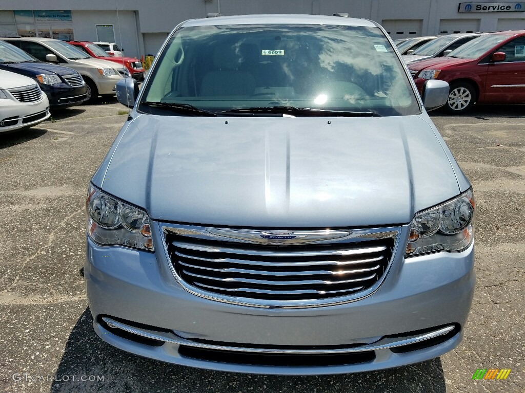 2016 Town & Country Touring - Crystal Blue Pearl / Black/Light Graystone photo #2