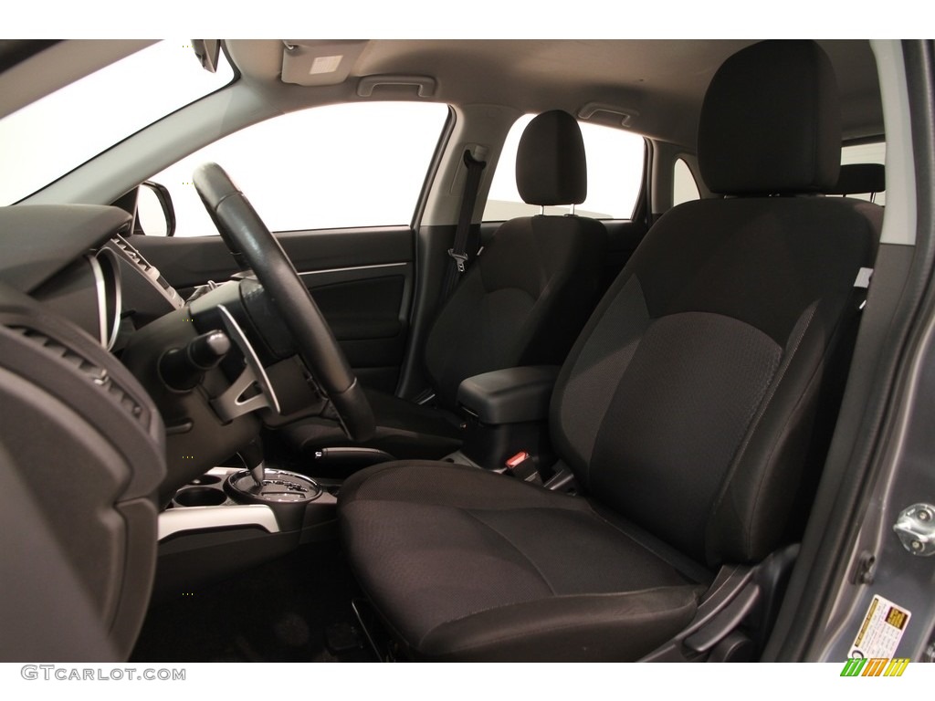 2012 Outlander Sport ES - Mercury Gray Pearl / Black photo #5