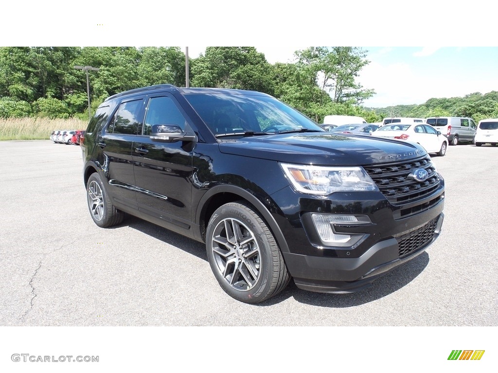 2016 Explorer Sport 4WD - Shadow Black / Ebony Black photo #5