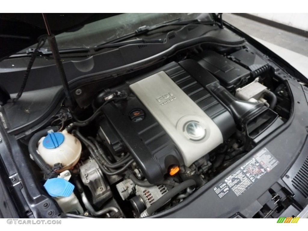 2007 Passat 2.0T Wolfsburg Edition Sedan - Deep Black / Black photo #48