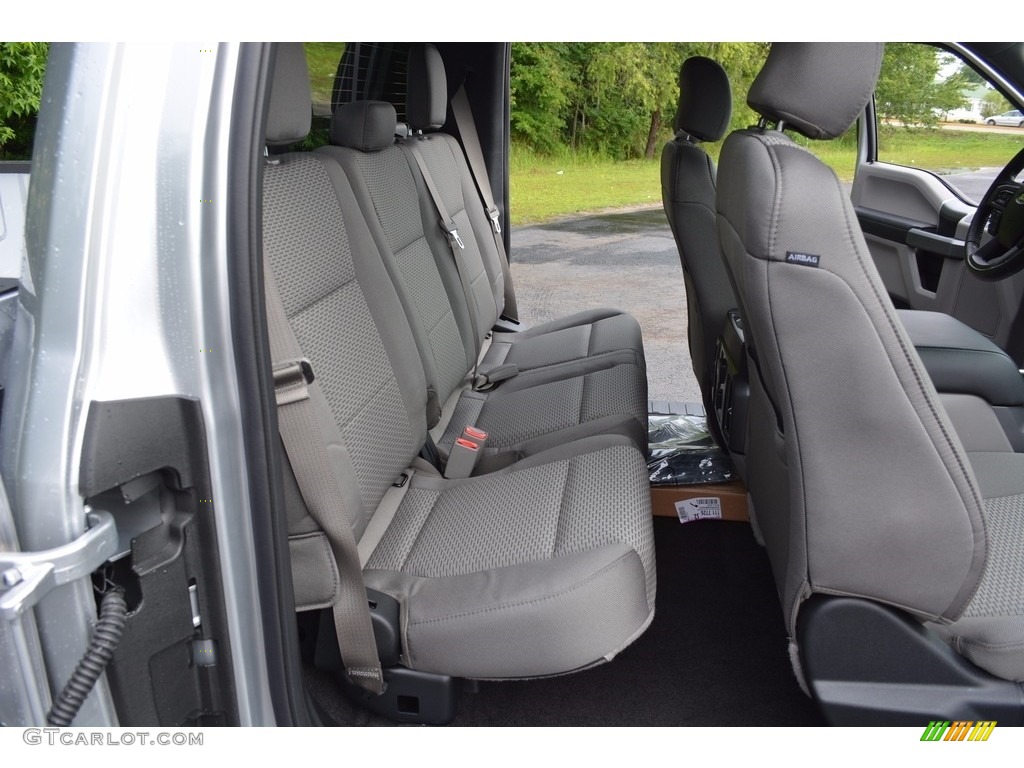 2016 F150 XLT SuperCab - Ingot Silver / Medium Earth Gray photo #25