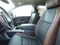 2016 Nissan TITAN XD Platinum Reserve Black/Brown Leather Interior Front Seat Photo