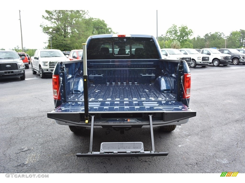 2016 F150 XLT SuperCrew - Blue Jeans / Medium Earth Gray photo #6