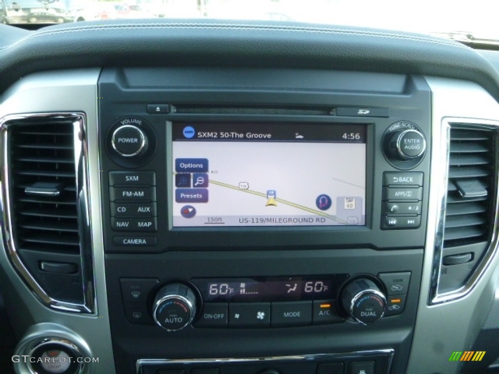 2016 Nissan TITAN XD PRO-4X Crew Cab 4x4 Controls Photo #113559205