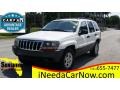Stone White 2001 Jeep Grand Cherokee Laredo