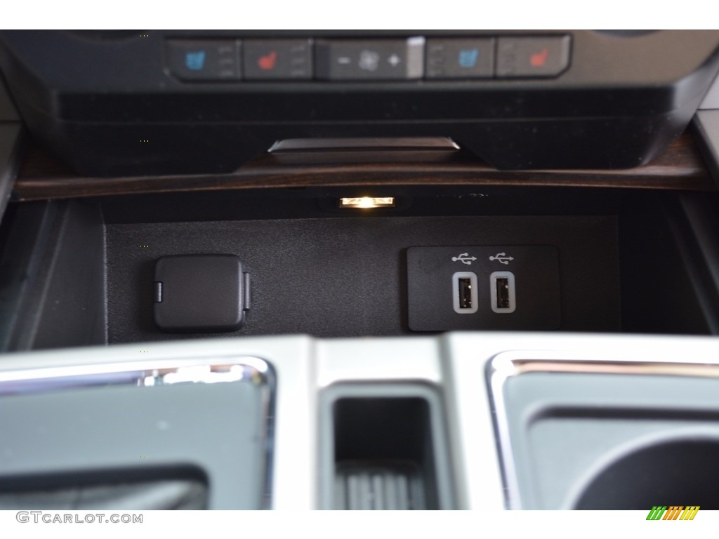 2016 F150 Lariat SuperCrew 4x4 - Ruby Red / Medium Light Camel photo #35
