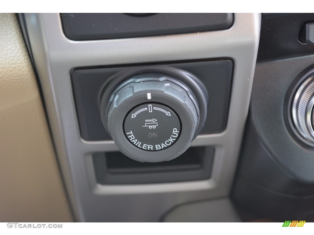 2016 F150 Lariat SuperCrew 4x4 - Ruby Red / Medium Light Camel photo #48