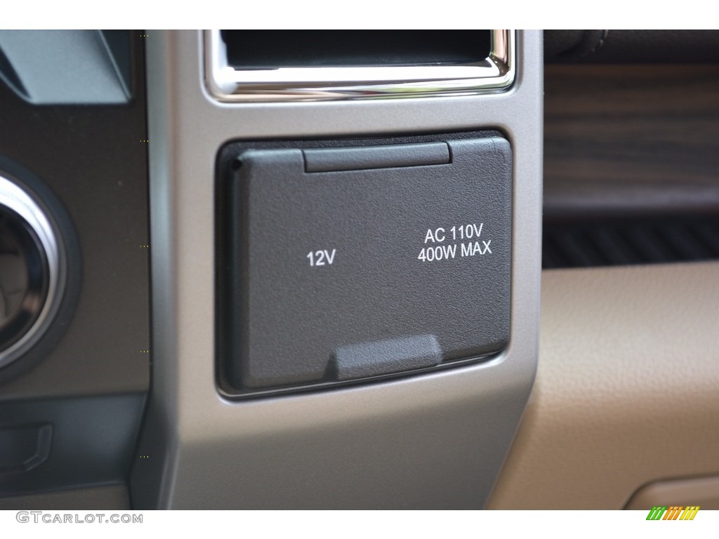 2016 F150 Lariat SuperCrew 4x4 - Ruby Red / Medium Light Camel photo #49