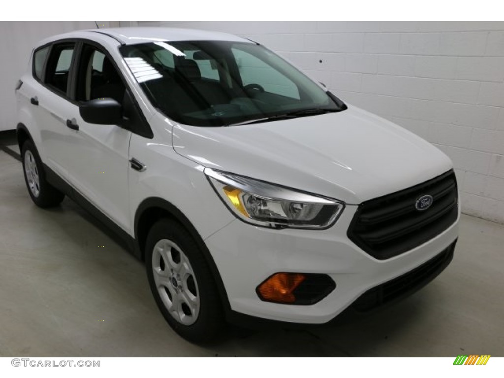 Oxford White 2017 Ford Escape S Exterior Photo #113561503
