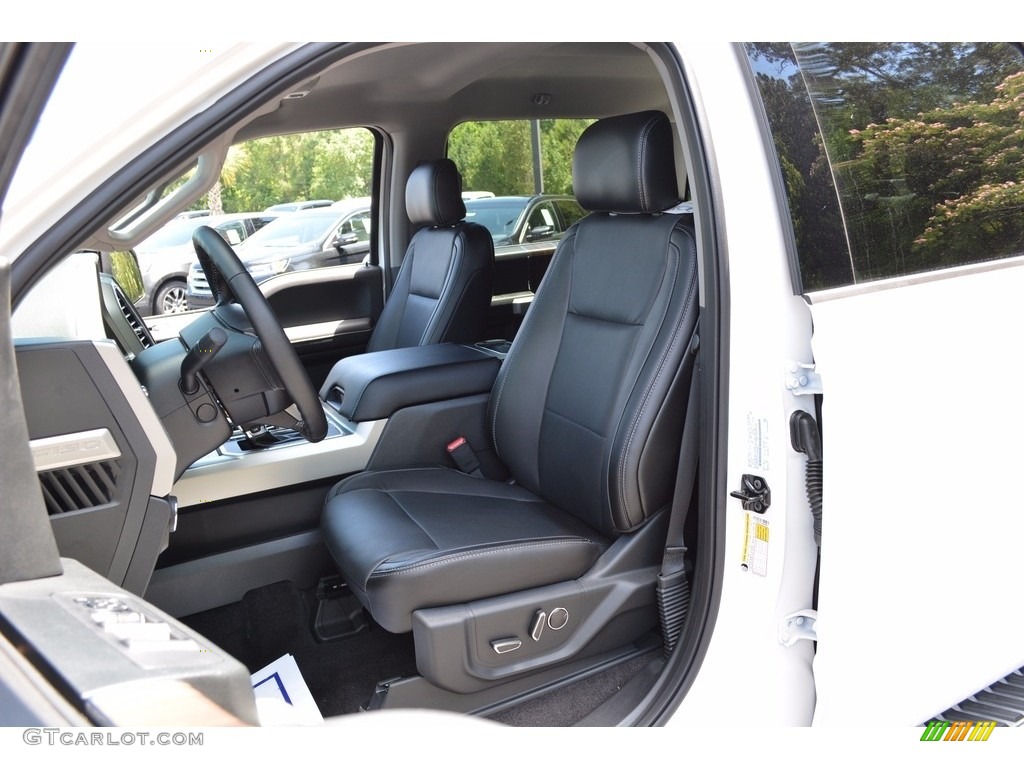 2016 F150 Lariat SuperCrew 4x4 - Oxford White / Medium Earth Gray photo #20
