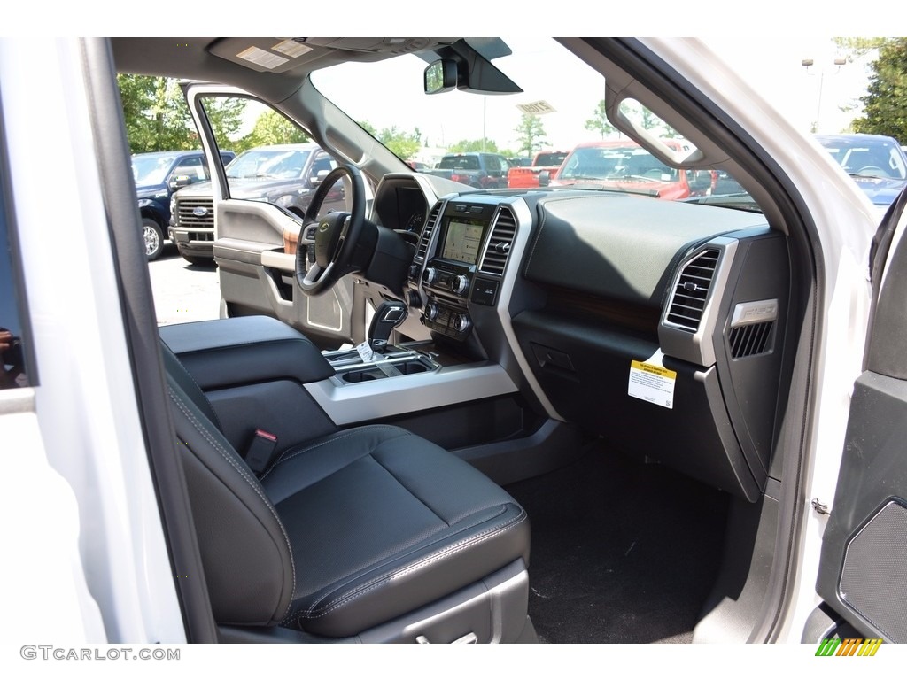 2016 F150 Lariat SuperCrew 4x4 - Oxford White / Medium Earth Gray photo #30