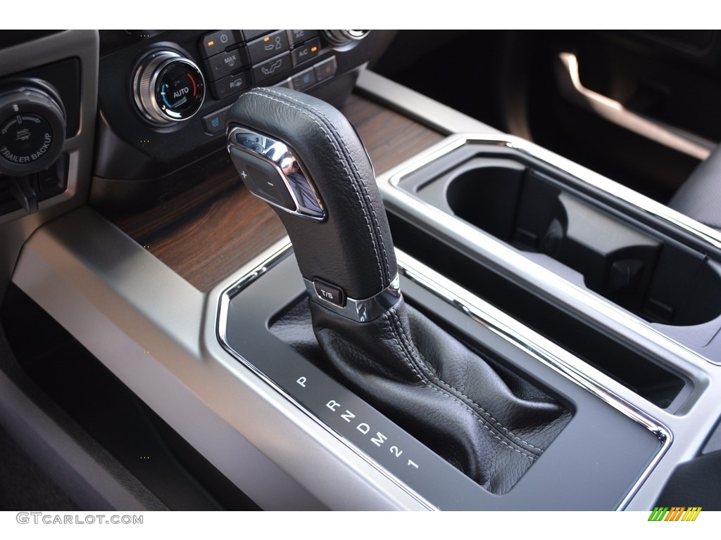 2016 F150 Lariat SuperCrew 4x4 - Oxford White / Medium Earth Gray photo #36