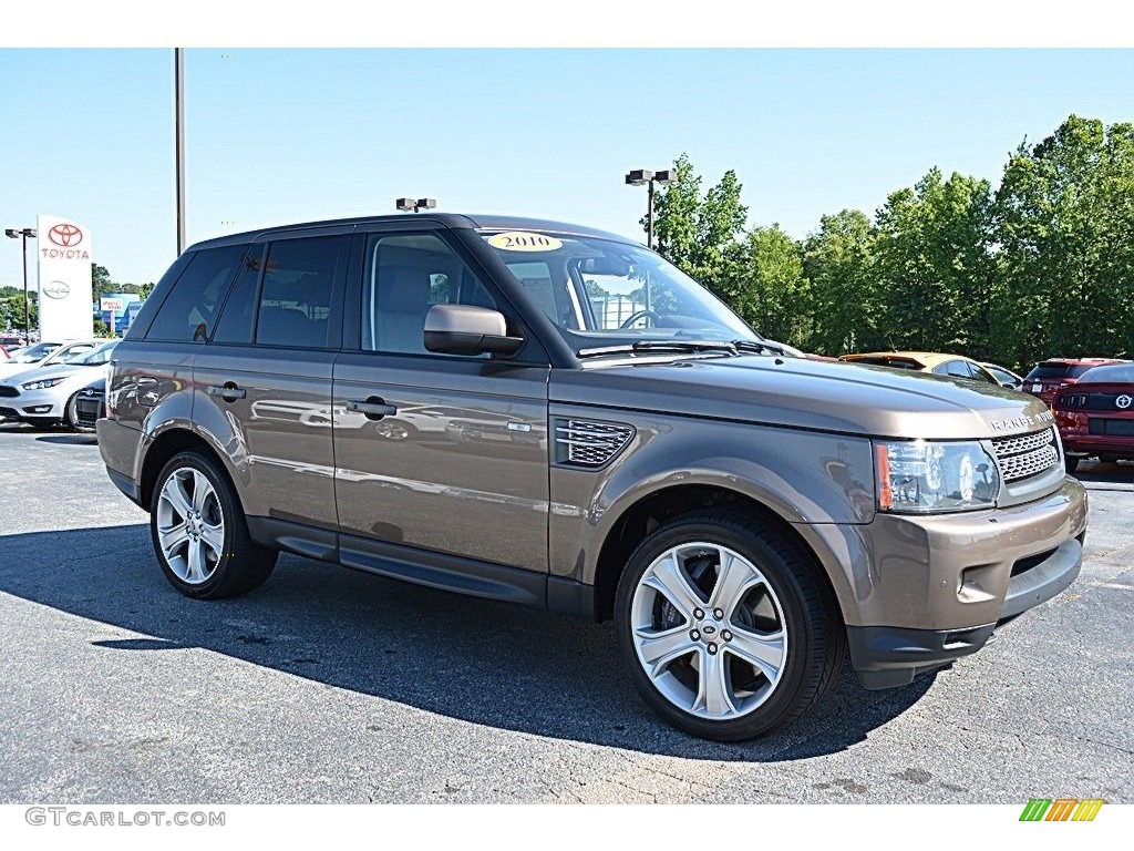 2010 Range Rover Sport Supercharged - Nara Bronze / Premium Arabica/Arabica Stitching photo #1