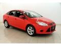 2013 Race Red Ford Focus SE Sedan  photo #1