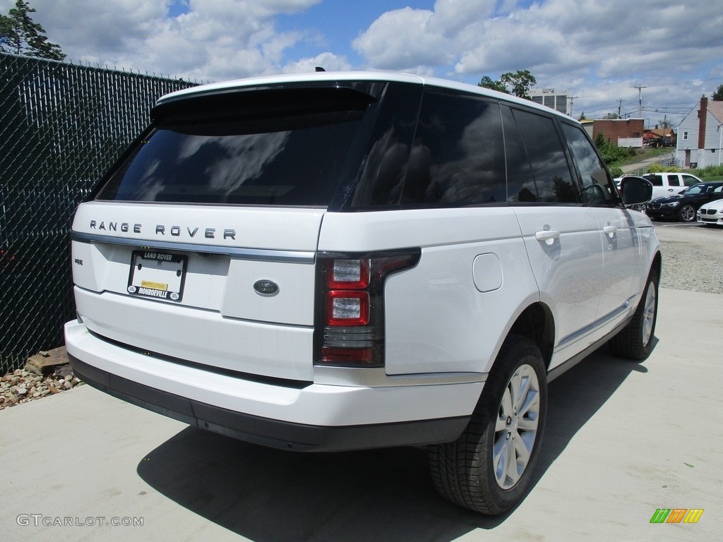 2016 Range Rover HSE - Fuji White / Ebony/Ivory photo #4