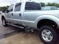 2016 Ingot Silver Metallic Ford F350 Super Duty XLT Crew Cab 4x4  photo #11