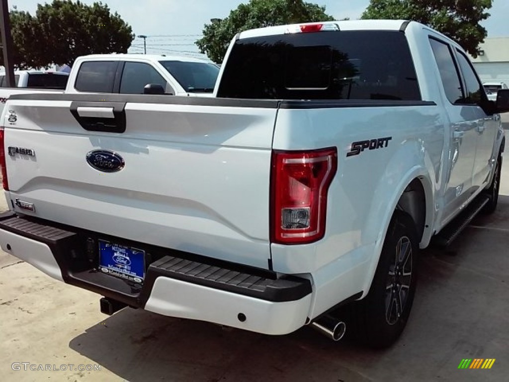 2016 F150 XLT SuperCrew - Oxford White / Black photo #9