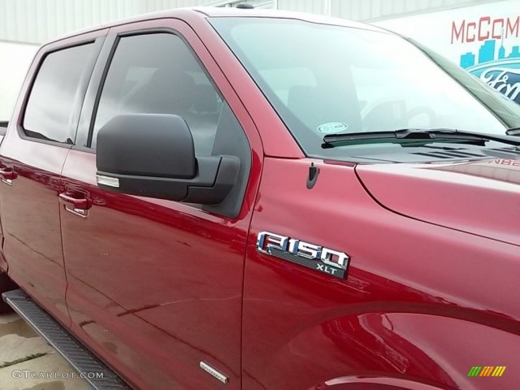 2016 F150 XLT SuperCrew - Ruby Red / Black photo #19