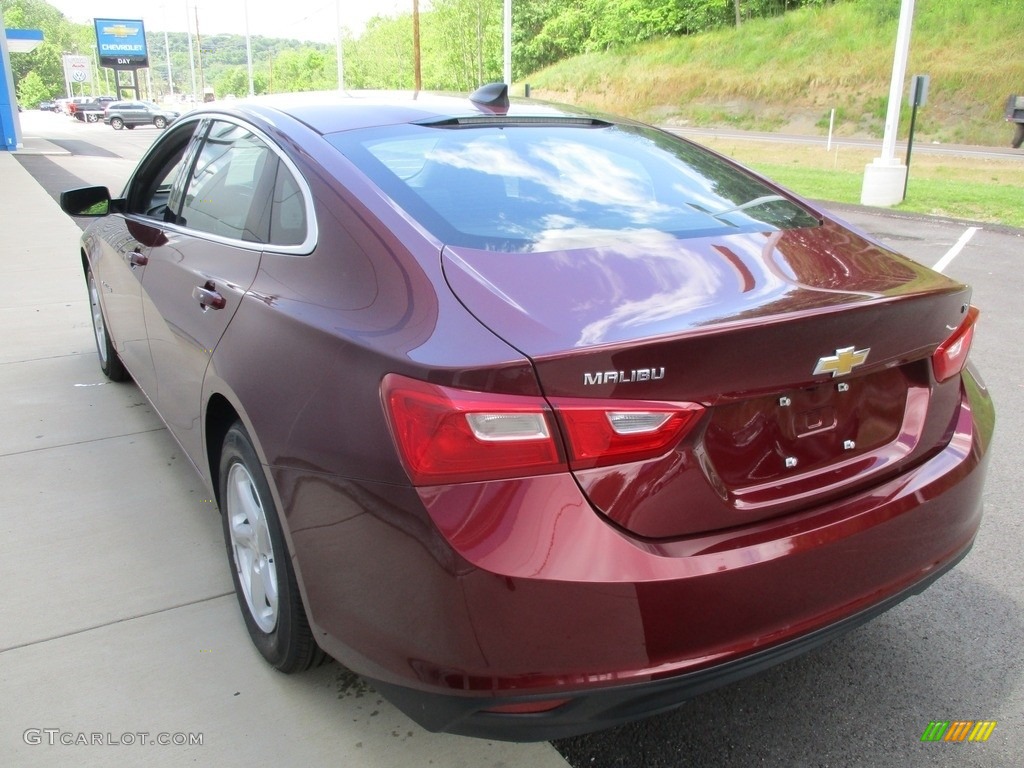 2016 Malibu LS - Butte Red Metallic / Jet Black photo #6