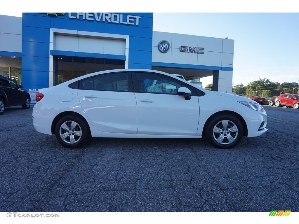 2016 Cruze LS Sedan - Summit White / Jet Black photo #8