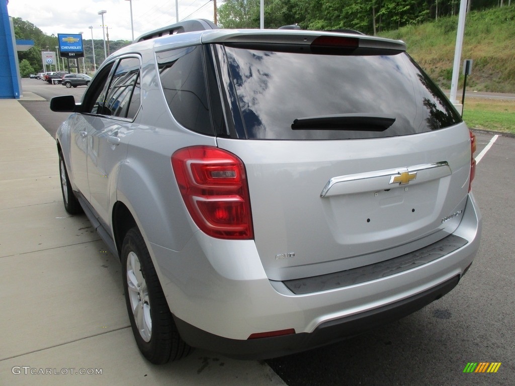 2016 Equinox LT AWD - Silver Ice Metallic / Jet Black photo #6