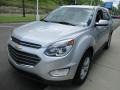 2016 Silver Ice Metallic Chevrolet Equinox LT AWD  photo #8