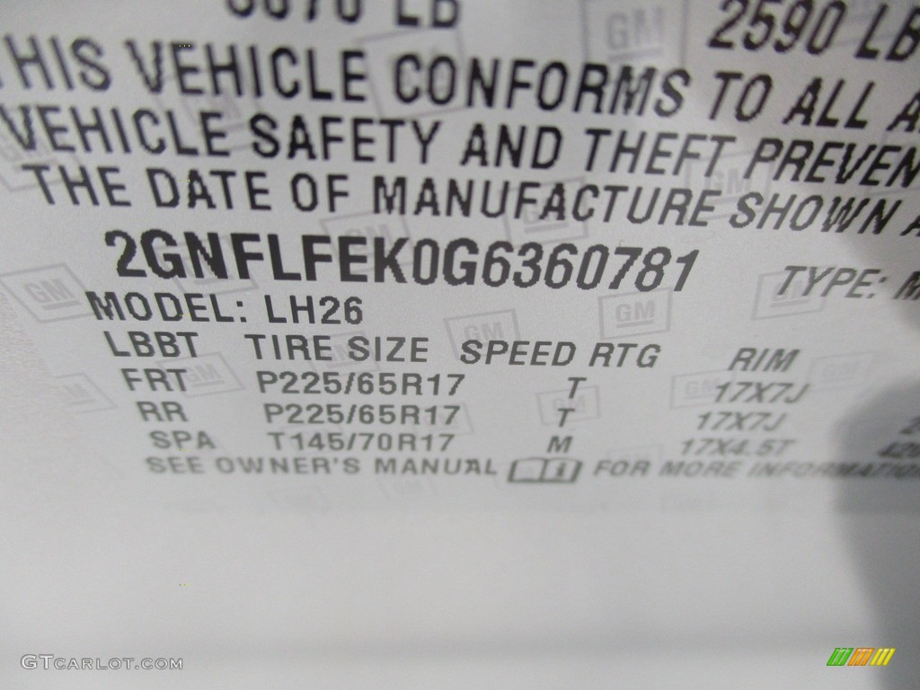 2016 Equinox LT AWD - Silver Ice Metallic / Jet Black photo #19