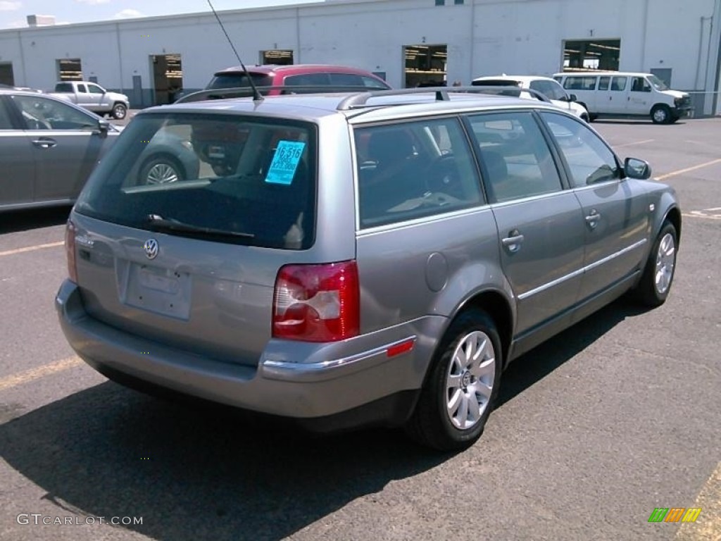2003 Passat GLS Wagon - Silverstone Grey Metallic / Black photo #2