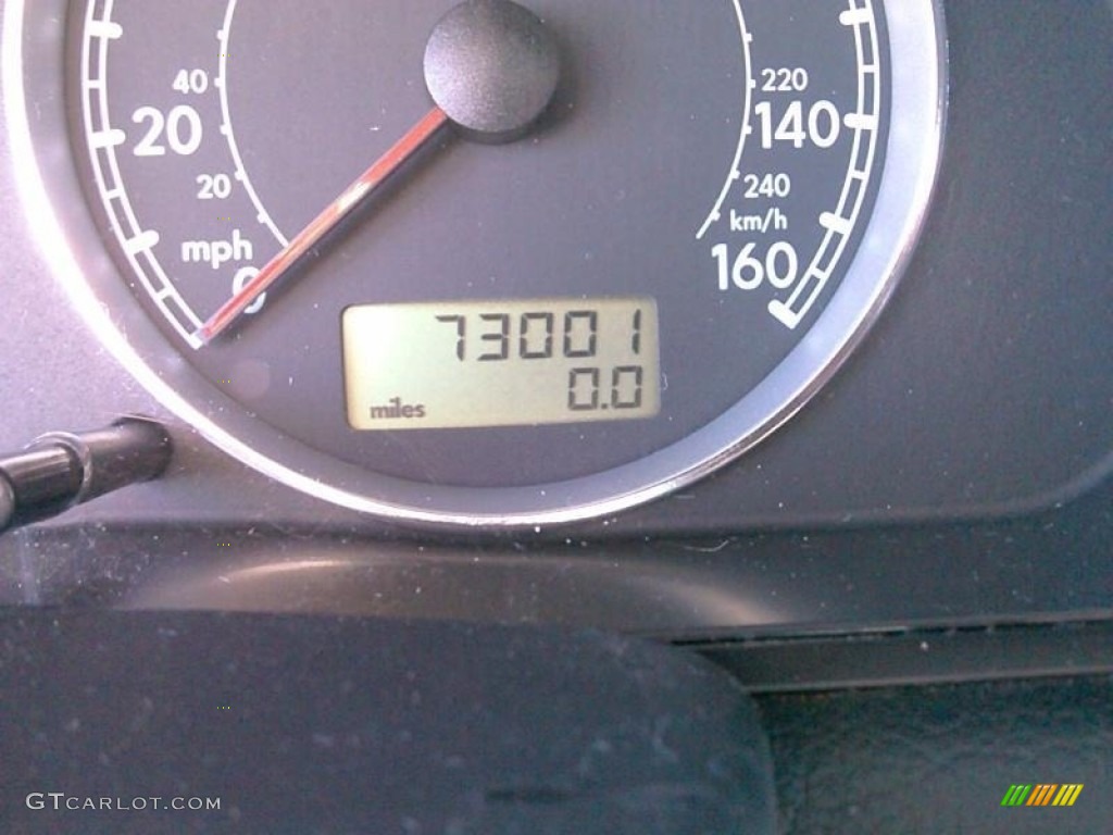 2003 Passat GLS Wagon - Silverstone Grey Metallic / Black photo #5