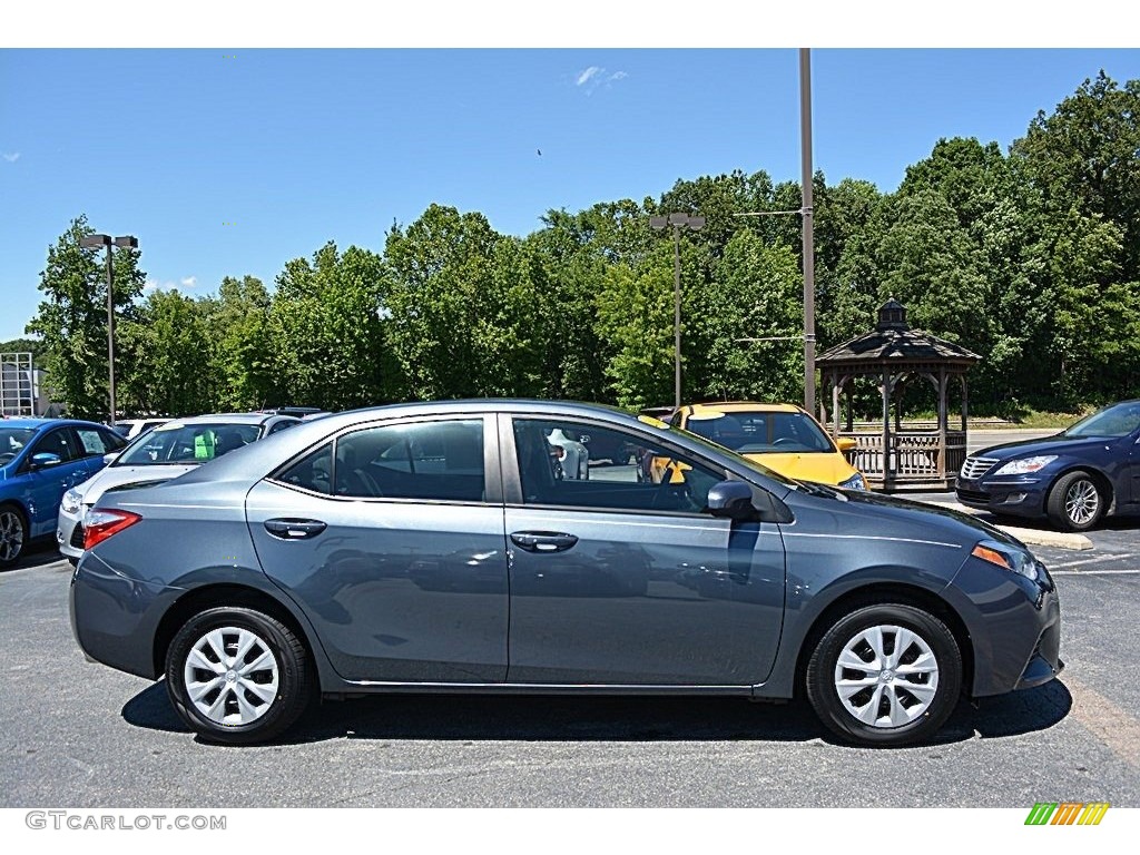 2014 Corolla L - Slate Metallic / Steel Blue photo #2