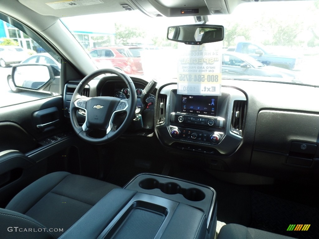 2014 Silverado 1500 LT Double Cab - Black / Jet Black/Dark Ash photo #11