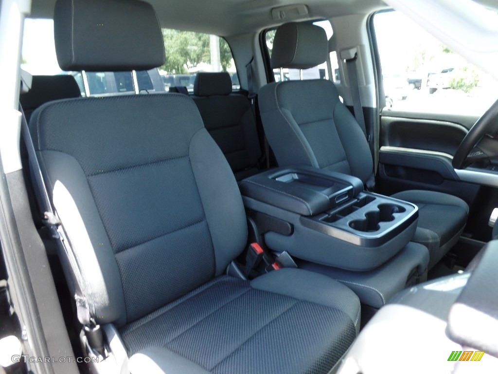 2014 Silverado 1500 LT Double Cab - Black / Jet Black/Dark Ash photo #12