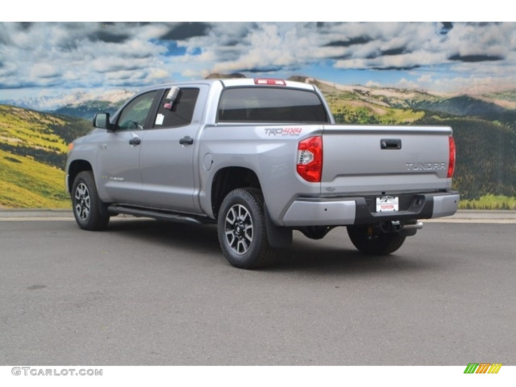 2016 Tundra SR5 CrewMax 4x4 - Silver Sky Metallic / Graphite photo #3