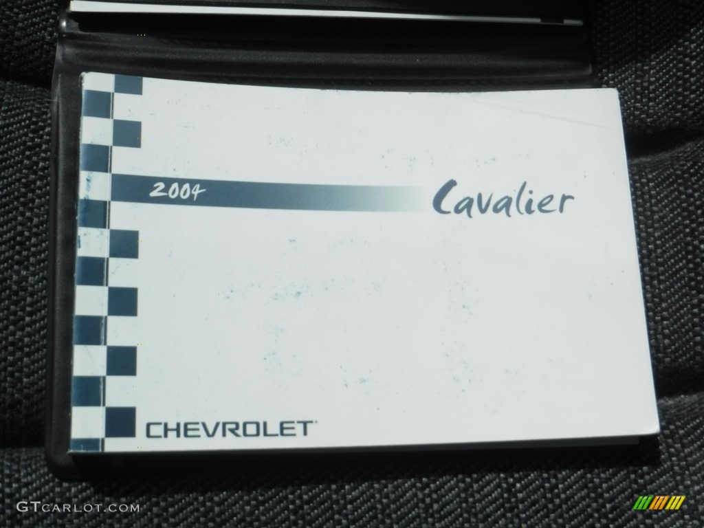 2004 Cavalier Coupe - Arrival Blue Metallic / Graphite photo #16