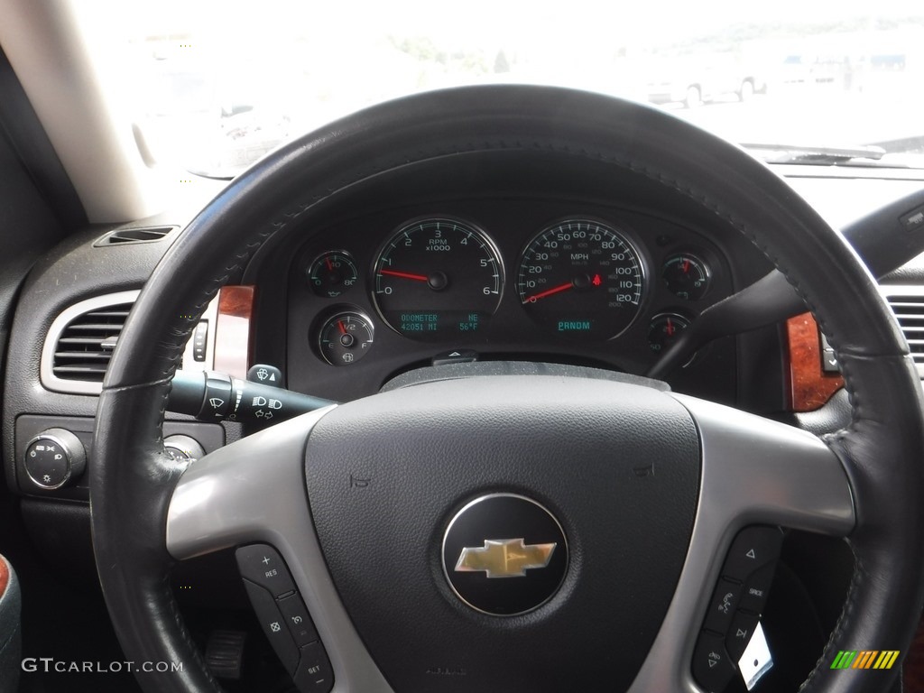 2011 Silverado 1500 LTZ Crew Cab 4x4 - Imperial Blue Metallic / Ebony photo #17