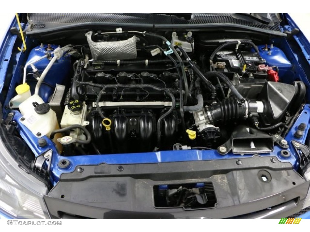 2010 Focus SES Sedan - Blue Flame Metallic / Charcoal Black photo #27