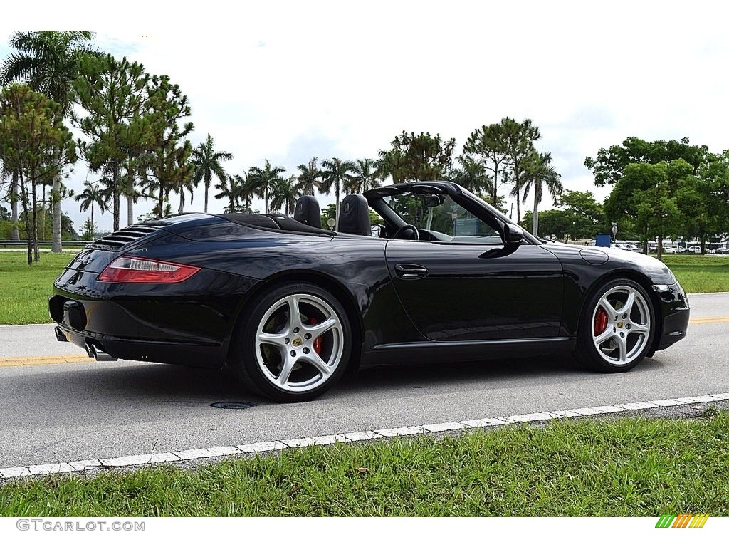 Black 2006 Porsche 911 Carrera S Cabriolet Exterior Photo #113590492