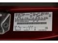 RR: Ruby Red Metallic 2015 Lincoln MKC AWD Color Code