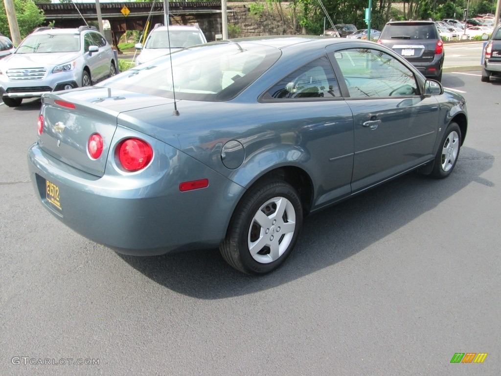 2007 Cobalt LS Coupe - Blue Granite Metallic / Gray photo #6