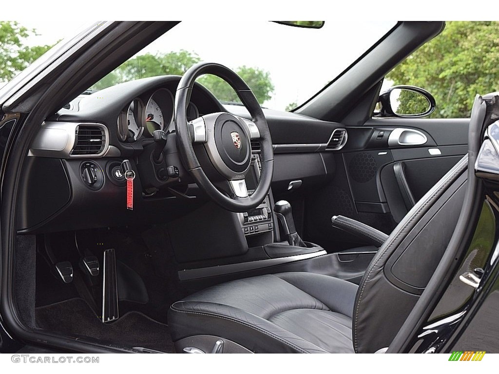 2006 Porsche 911 Carrera S Cabriolet Black Dashboard Photo #113591215