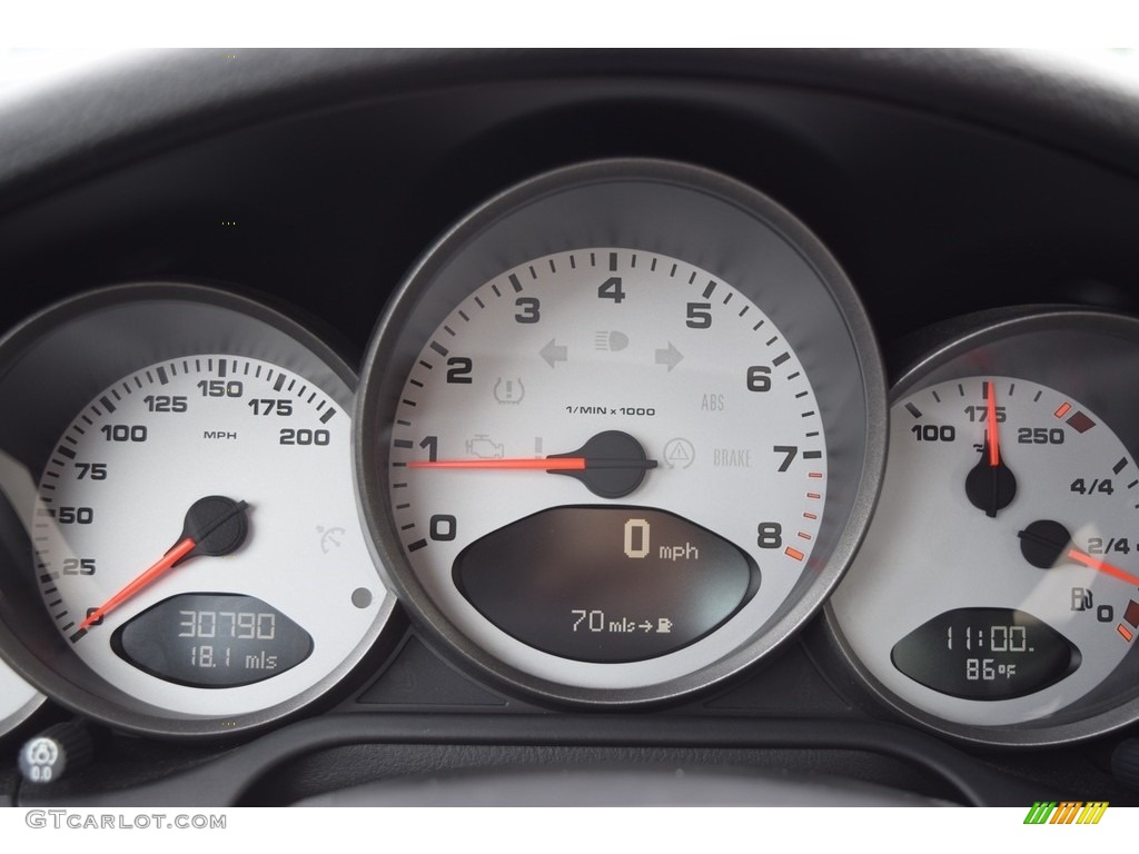 2006 Porsche 911 Carrera S Cabriolet Gauges Photo #113591671